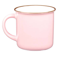 Mug Camp Pink/White Be Still & Know