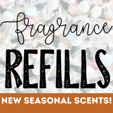 Plant Car Air Freshener Diffuser Refills - Refill Oils ONLY