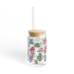 Daily Affirmations 16oz Glass Can