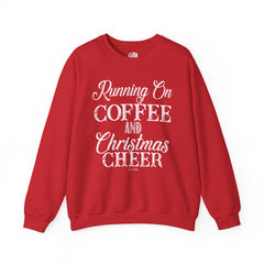 Running On Coffee & Christmas Cheer Sweatshirt