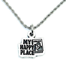 Romance: My Happy Place Charm Necklace