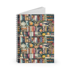 Watercolor Library Spiral Notebook