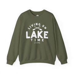 Living On Lake Time Sweatshirt