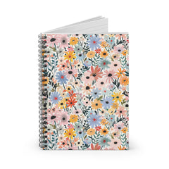 Floral Fantasy Spiral Notebook