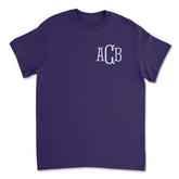 Monogrammed Short Sleeve T-Shirts