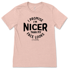 Nicer Than My Face Looks T-Shirt