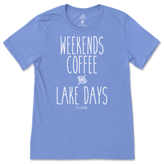 Weekends Coffee & Lake Days T-Shirt