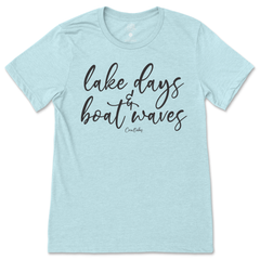 Lake Days & Boat Waves T-Shirt