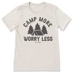 Camp More Worry Less T-Shirt