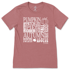 Fall Words T-Shirt