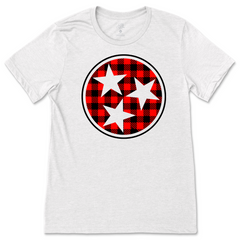 Buffalo Plaid Tennessee Tristar T-Shirt