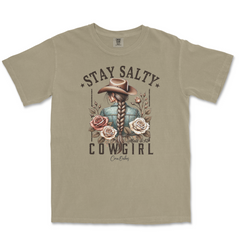 Stay Salty Cowgirl Comfort Colors T-Shirt