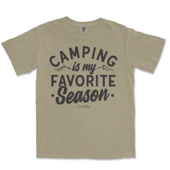 Camping Is My Favorite Season Comfort Colors T-Shirt