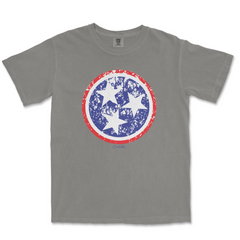 Distressed Tri-Star Comfort Colors T-Shirt