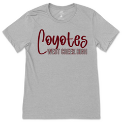West Creek High School Coyotes T-Shirt