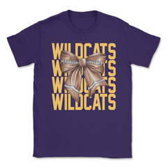 Wildcats Football Bow T-Shirt