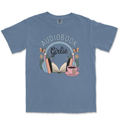 Audiobook Girlie Comfort Colors T-Shirt