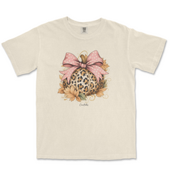 Leopard Print Pumpkin Comfort Colors T-Shirt