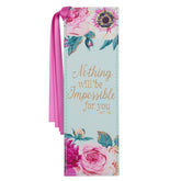 Nothing Will Be Impossible - Mint Green Bookmark