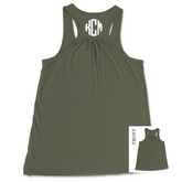 Monogrammed Flowy Tank Top