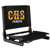 Personalized GameChanger Stadium Chair - Clarksville High School Wildcats