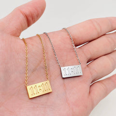 "11:11" Pendant Necklace