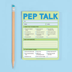 Pep Talk Nifty Note Pad