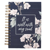 Journal Wirebound | It Is Well With My Soul