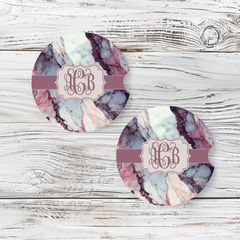Personalized Car Coaster - Jessica (Set of 2)