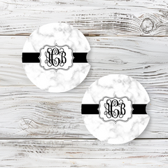 Personalized Car Coaster - Ava (Set of 2)