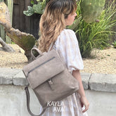 Margot Distressed Convertible Backpack