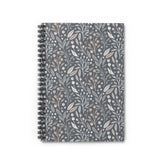Neutral Botanical Spiral Notebook
