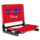 Personalized GameChanger Stadium Chair - Montgomery Central High School Indians