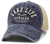 Lake Life Vintage Vintage Washed Baseball Hat