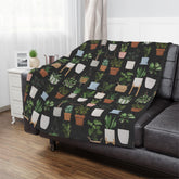 Planted Pages Minky Blanket