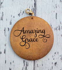 Keychain Disc | Amazing Grace
