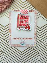 I Like My Books Extra Spicy Cute Magnetic Bookmark