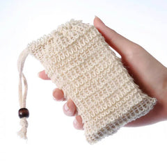 Natural Sisal Soap Saver Bag