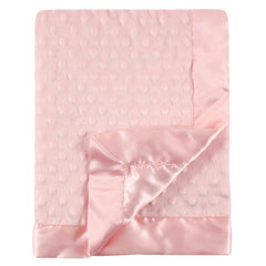Monogrammed Plush Minky Blanket | Pink