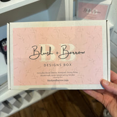 Blush + Barrow Mystery Designs Box