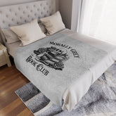 Morally Grey Book Club Minky Blanket