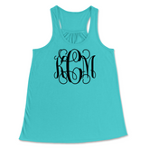 Monogrammed Flowy Tank Top
