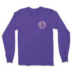 Monogrammed Long Sleeve T-Shirt - Kids