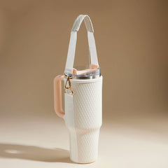 Dual Function Fit-Cooler™ Sling Tumbler Crossbody Bag | Ivory