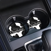 Personalized Car Coaster - Charlotte (Set of 2)