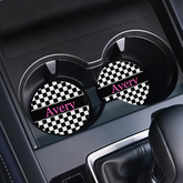Personalized Car Coaster - Avery (Set of 2)