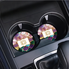 Personalized Car Coaster - Ariel (Set of 2)