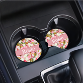 Personalized Car Coaster - Rosie (Set of 2)
