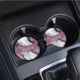 Personalized Car Coaster - Jessica (Set of 2)