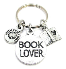 Book Lover Keychain